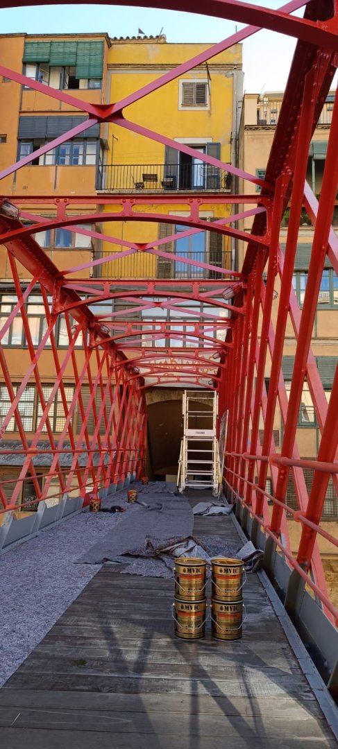 Maintenance of the "Peixeteries Velles" bridge - Girona